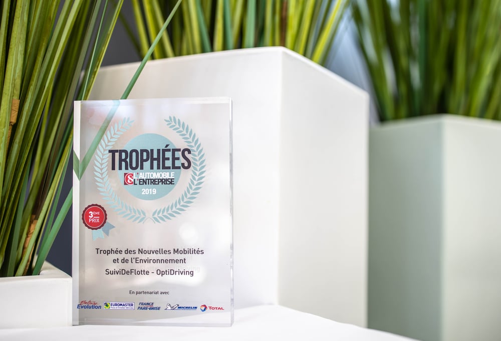 Trophées l'automobile 2019 décerné à SuiviDeFlotte